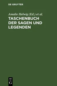 Taschenbuch der Sagen und Legenden_cover