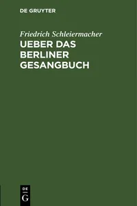 Ueber das Berliner Gesangbuch_cover