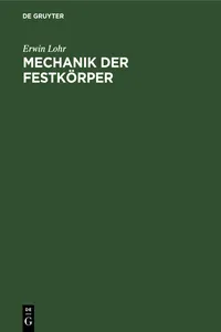 Mechanik der Festkörper_cover