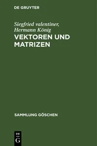 Vektoren und Matrizen_cover