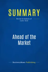 Summary: Ahead of the Market_cover