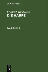 Die Harfe. Bändchen 3_cover