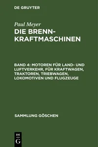 Motoren für Land- und Luftverkehr, für Kraftwagen, Traktoren, Triebwagen, Lokomotiven und Flugzeuge_cover