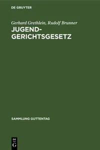 Jugendgerichtsgesetz_cover