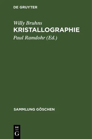 Kristallographie