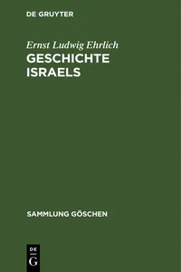 Geschichte Israels_cover