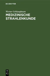 Medizinische Strahlenkunde_cover