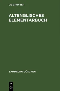 Altenglisches Elementarbuch_cover