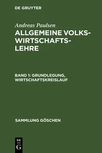 Grundlegung, Wirtschaftskreislauf_cover