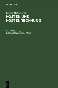 Verfahren, II_cover