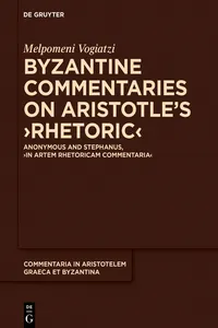 Byzantine Commentaries on Aristotle's ›Rhetoric‹_cover