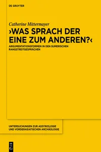 Was sprach der eine zum anderen?_cover