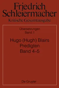 Hugo Blairs Predigten_cover