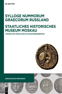 Sylloge Nummorum Graecorum Russland, Staatliches Historisches Museum Moskau_cover