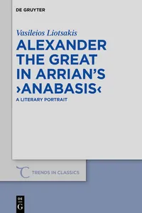 Alexander the Great in Arrian's ›Anabasis‹_cover