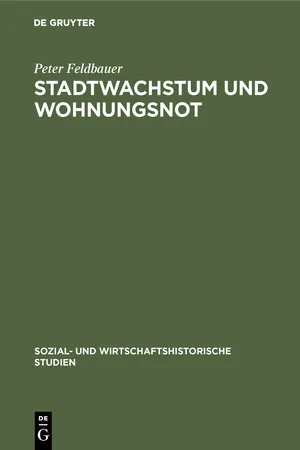 Stadtwachstum und Wohnungsnot