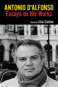 Antonio D'Alfonso_cover