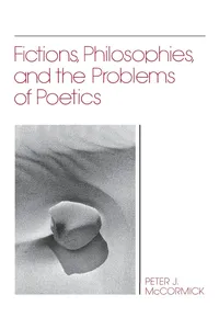 Fictions, Philosophies, and the Problems of Poetics_cover