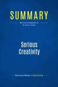 Summary: Serious Creativity_cover