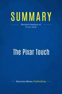 Summary: The Pixar Touch_cover