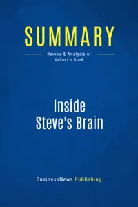 Summary: Inside Steve's Brain_cover