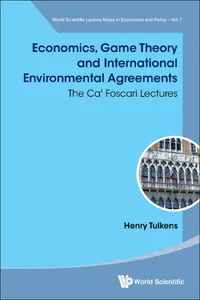 Economics, Game Theory and International Environmental Agreements_cover