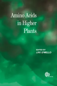 Amino Acids in Higher Plants_cover