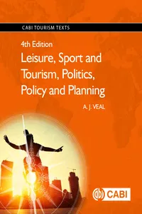 Leisure, Sport and Tourism, Politics, Policy and Planning_cover