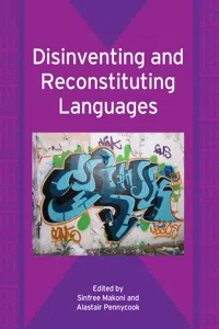 Disinventing and Reconstituting Languages_cover
