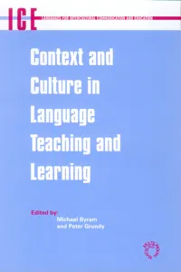 Context and Culture in Language Teaching and Learning_cover