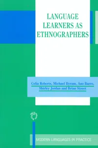 Language Learners as Ethnographers_cover