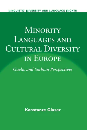 Minority Languages and Cultural Diversity in Europe