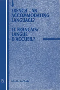 French - An Accommodating Language?_cover