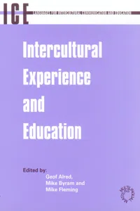 Intercultural Experience and Education_cover