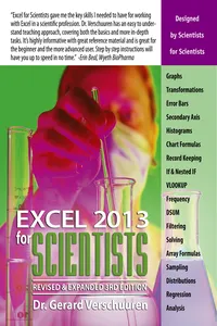 Excel 2013 for Scientists_cover