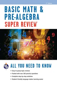 Basic Math & Pre-Algebra Super Review_cover