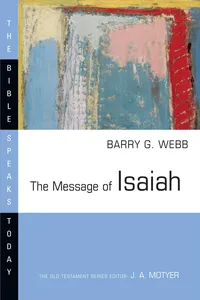 The Message of Isaiah_cover