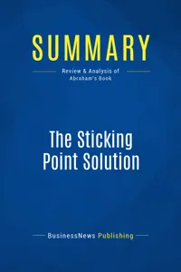 Summary: The Sticking Point Solution_cover