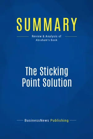 Summary: The Sticking Point Solution