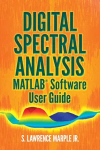 Digital Spectral Analysis MATLAB® Software User Guide_cover