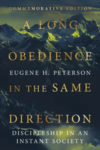 A Long Obedience in the Same Direction_cover