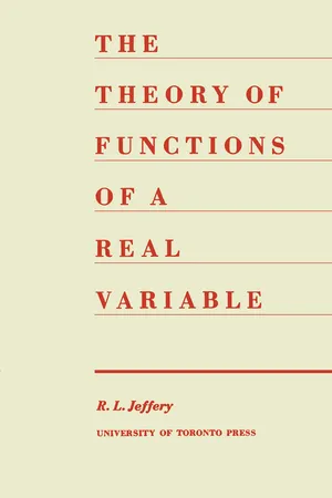 The Theory of Functions of a Real Variable (Second Edition)