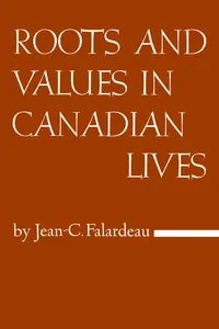 Roots and Values in Canadian Lives_cover