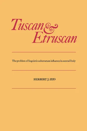 Tuscan and Etruscan