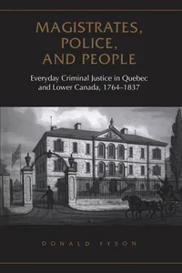 Magistrates, Police, and People_cover