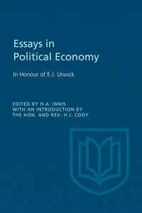 Essays in Political Economy_cover