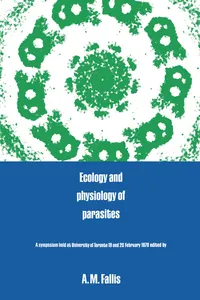 Ecology and Physiology of Parasites_cover