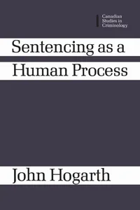 Sentencing as a Human Process_cover