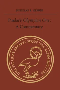 Pindar's 'Olympian One'_cover