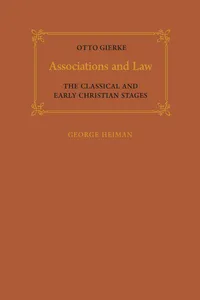 Associations and Law_cover